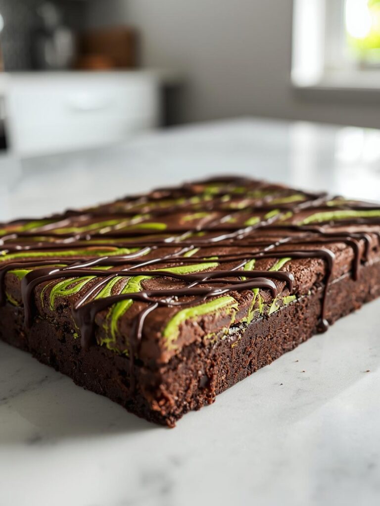 Brownies au matcha